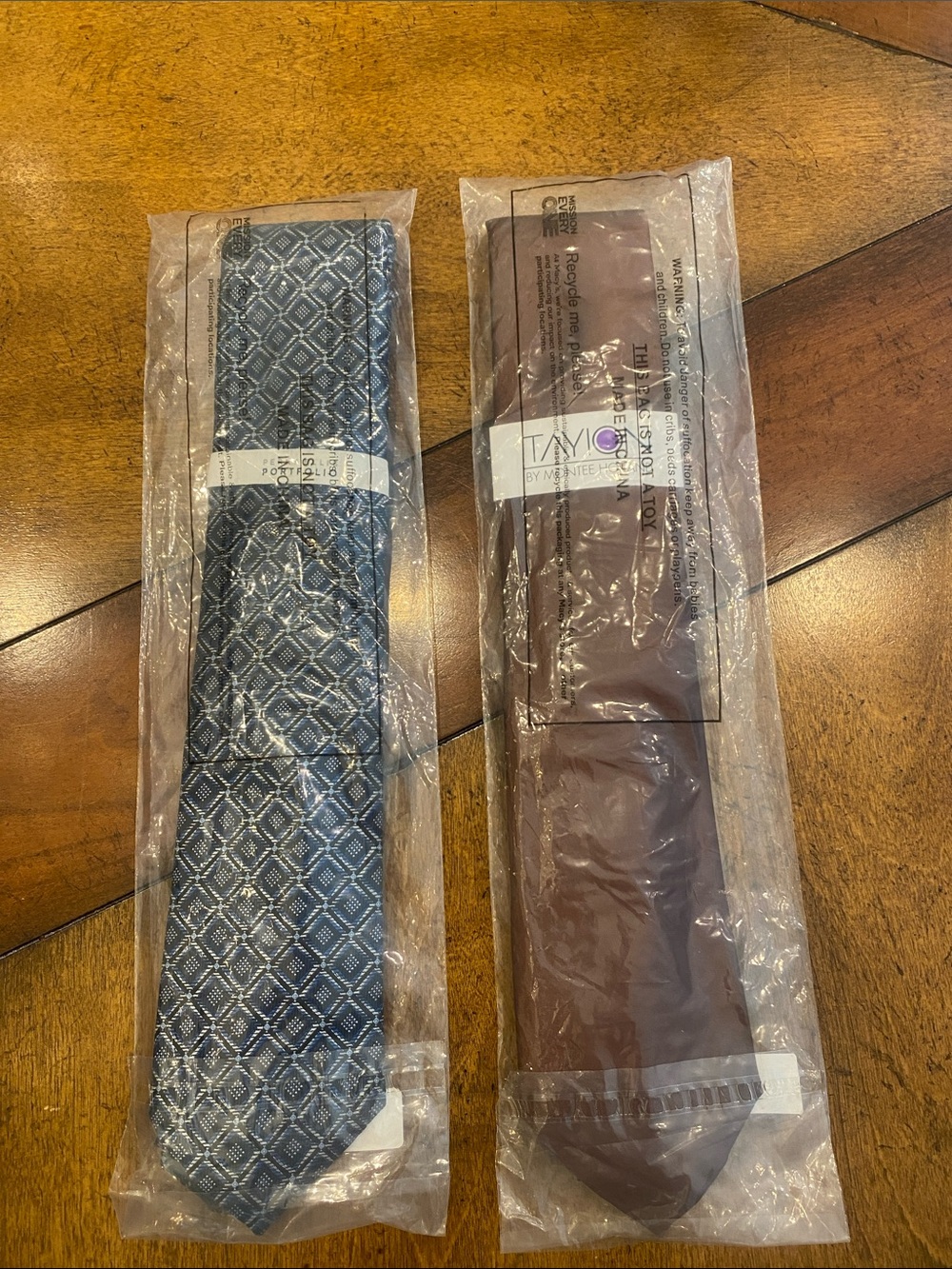 2 New Men's Tie’s